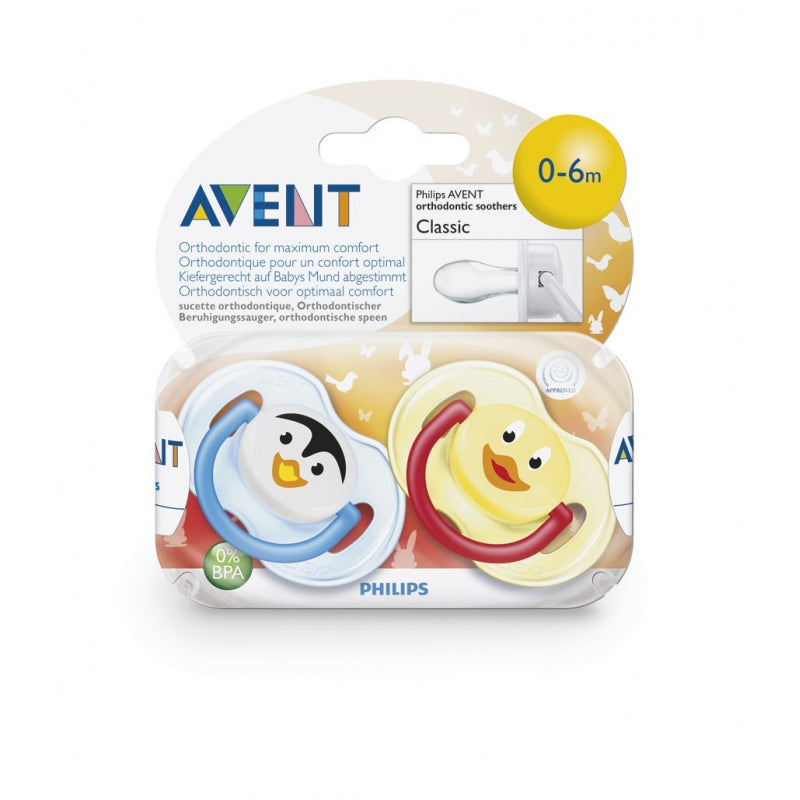 Philips AVENT Animal Soother 0m+ - Twin Pack