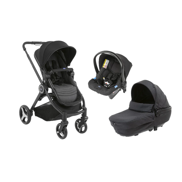 Chicco Trio Best Friend+ Light 3 in 1 Travel System - Stone