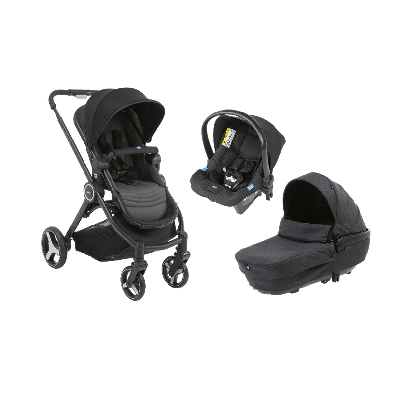 Chicco Trio Best Friend+ Light 3 in 1 Travel System - Stone