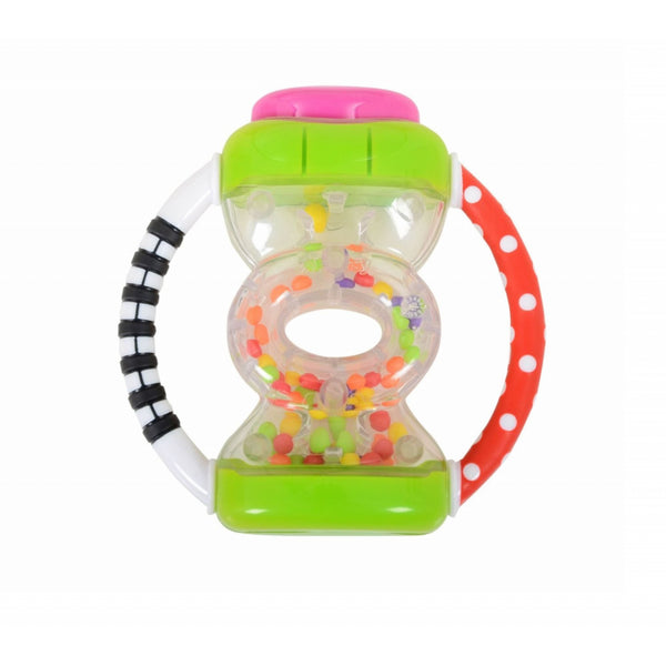 Sassy Hourglass Rattle Toy