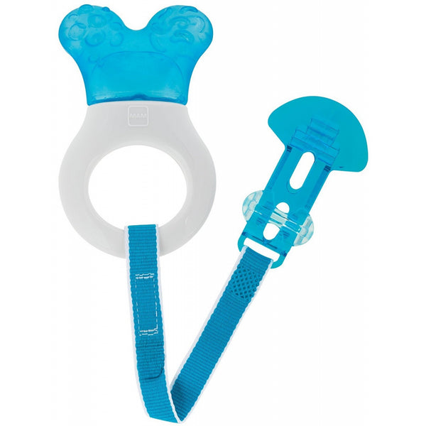 MAM Mini Cooler and Clip Teether - Blue