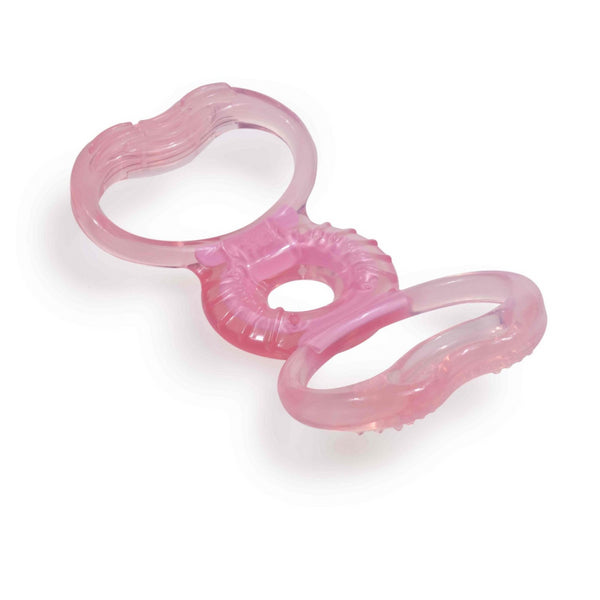 Born Free Soft Silicone Teether - Pink