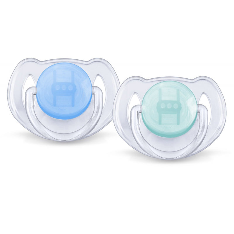 Philips AVENT Translucent Soother 6m+ - Twin Pack