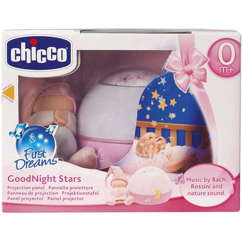 Chicco Goodnight Stars Night Light Projector – Pink