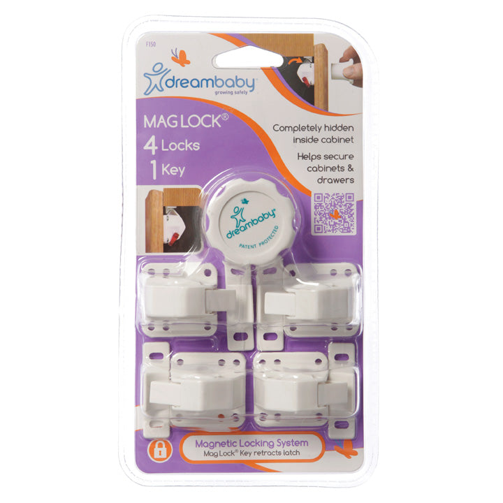 Dreambaby Magnetic Locks - 4 Locks and 1 Key