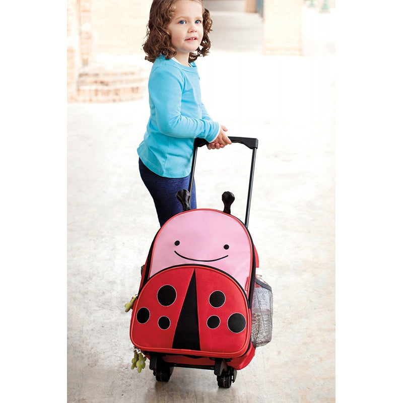 Skip Hop Zoo Rolling Luggage - Ladybug
