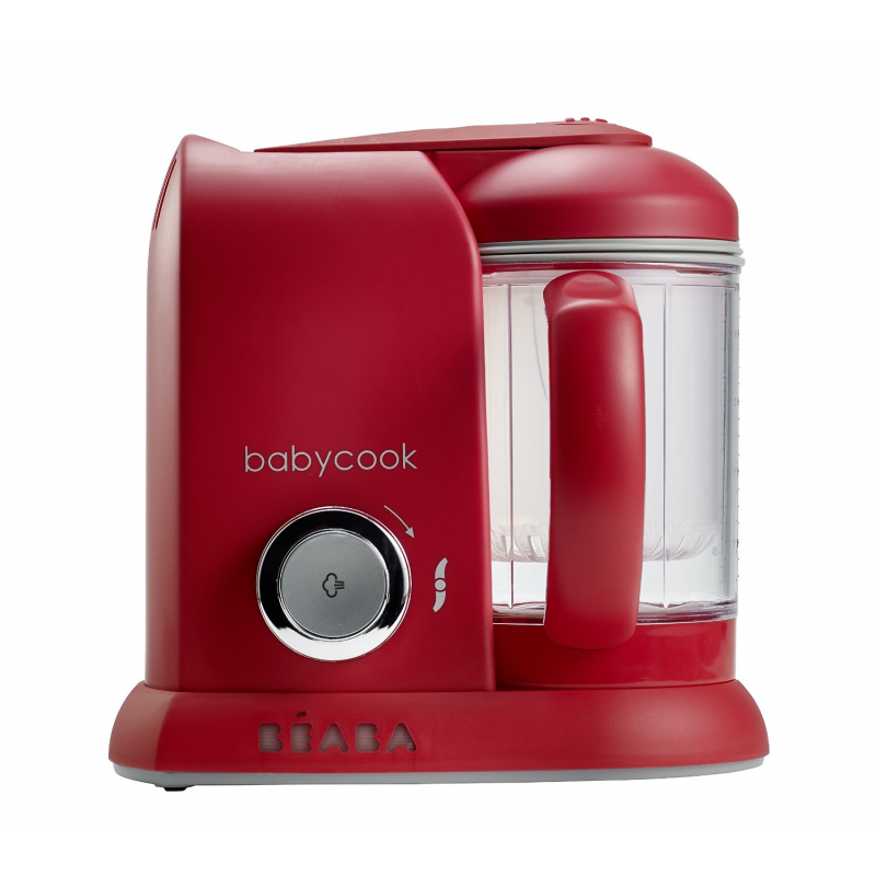 Beaba Babycook Solo 4-in-1 Baby Food Maker – Red