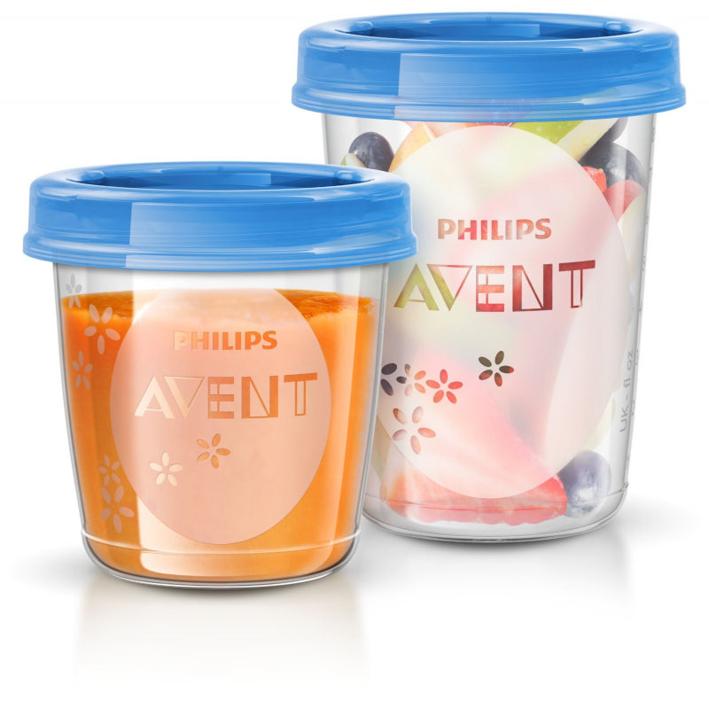 Philips AVENT Baby Food Storage Cups 180/240 ml - Pack of 20