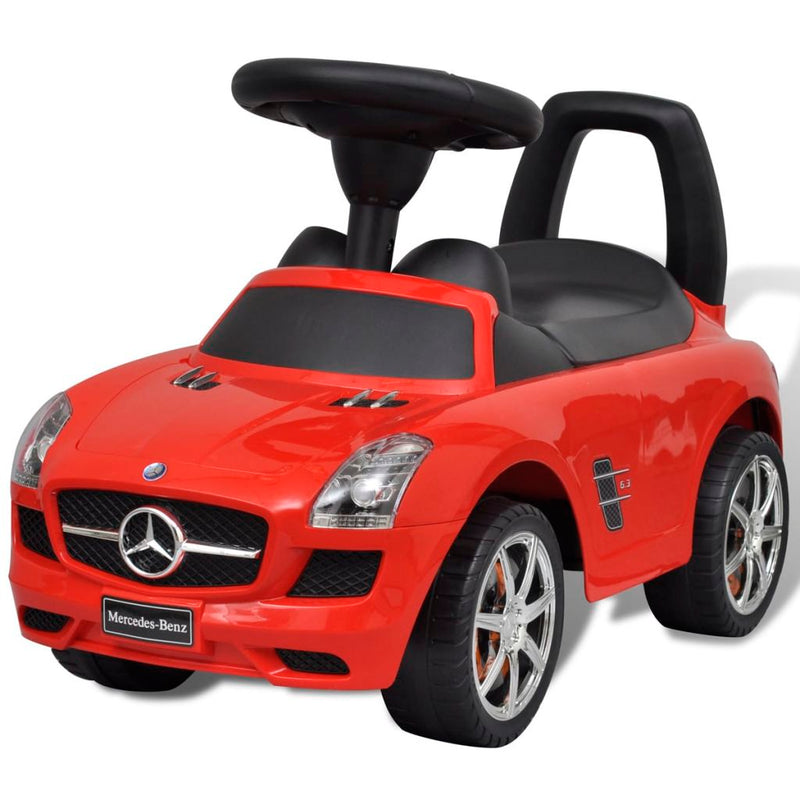 Mercedes Benz Push-Powered Kids Car