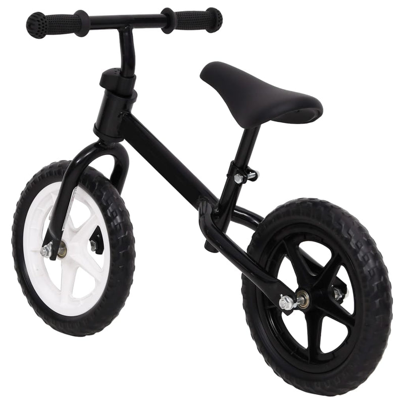 zosma_steel_framed_children's_balance_bike_-_black_3