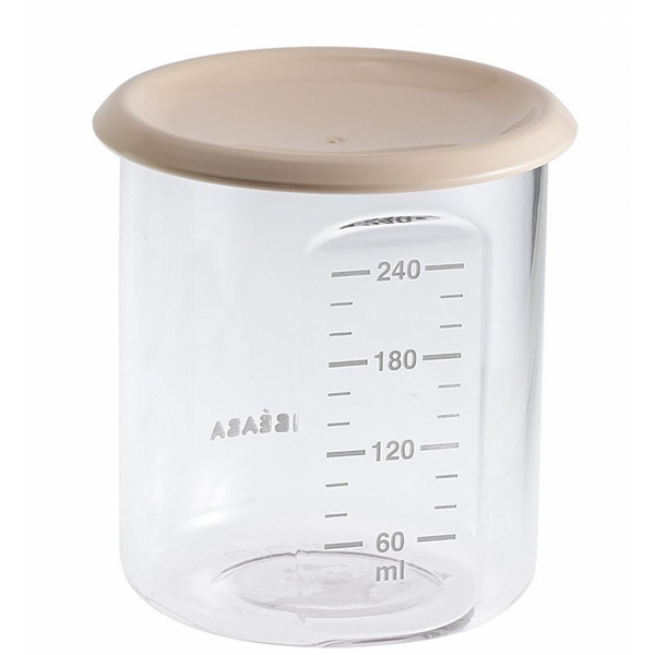 Beaba Maxi Portion Conservation Jar – 240ml – Nude