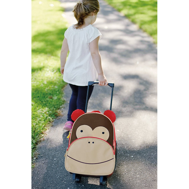 Skip Hop Zoo Rolling Luggage - Monkey