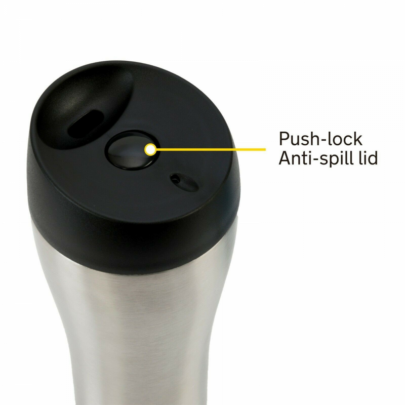 AA Vacuum Insulated Travel Tumbler Push lock top