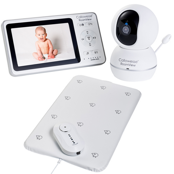 Callowesse RoomView 4.3″ Digital Video Baby Monitor & Apprise Baby Breathing Monitor