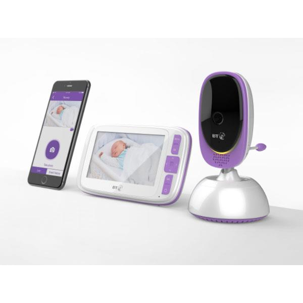 BT Smart Video Baby Monitor with 5 inch Screen