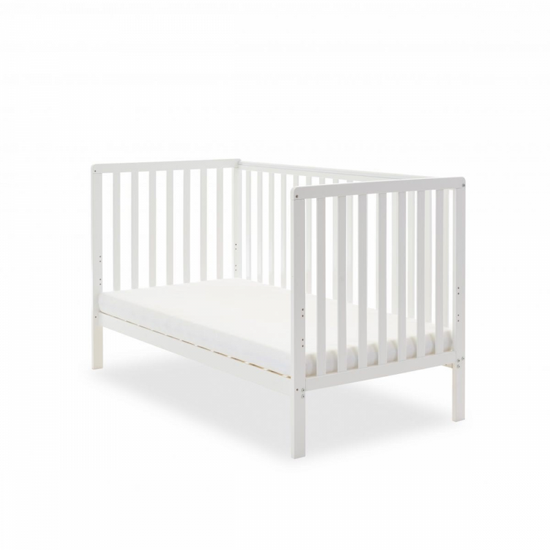 Bantam Cot Bed- White- Toddler Bed