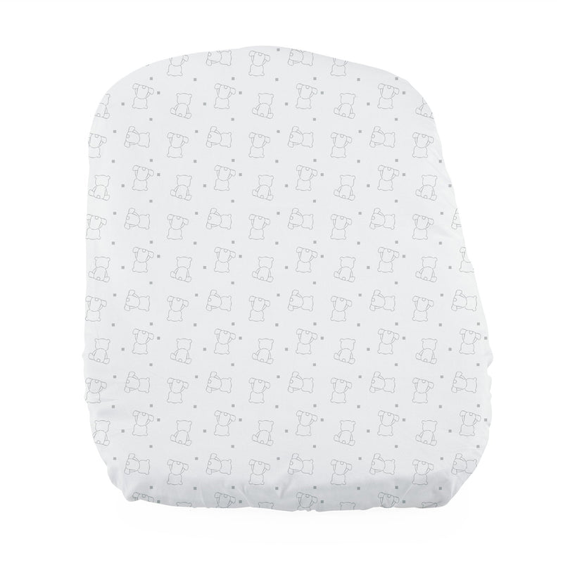 Chicco Baby Hug 2 Fitted Sheets - Bear