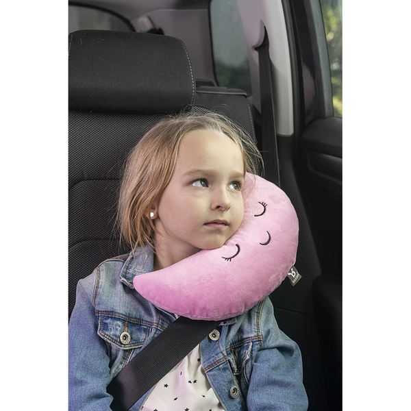 Benbat Mooni Seat Belt Head Support – Pink