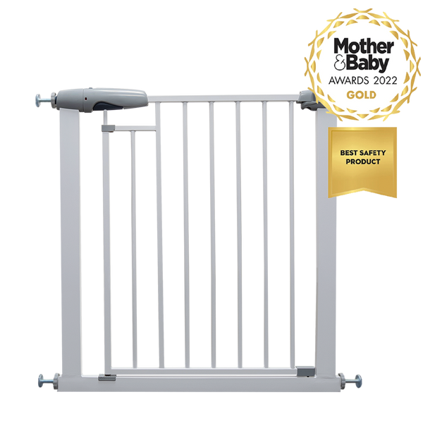 Callowesse Freedom Child & Pet Pressure Fit Maglock Auto-Close Safety Gate | 76-83cm x H76cm | Suitable for Doors and Stairs