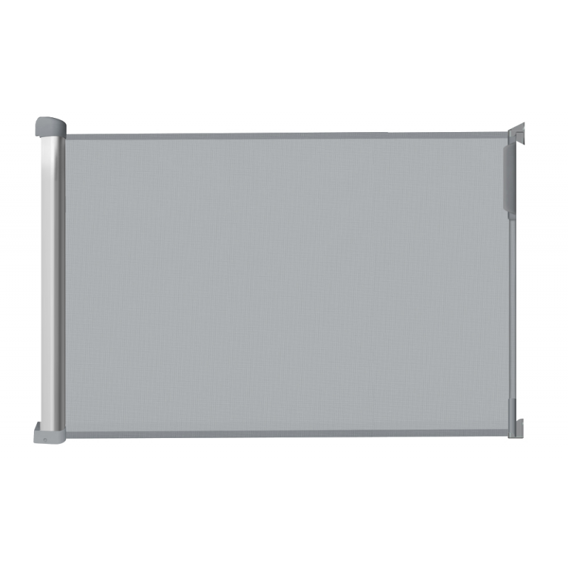 Callowesse Deluxe Retractable Baby Gate 30cm-110cm – Aluminum Grey