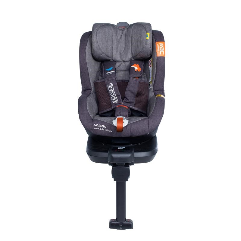 Cosatto RAC Come And Go i-Rotate i-Size Car Seat - Mister Fox - Headrest Position 2