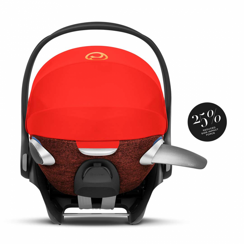 Cybex Cloud Z i-Size Infant Car Seat - Deep Black Side Impact Protection