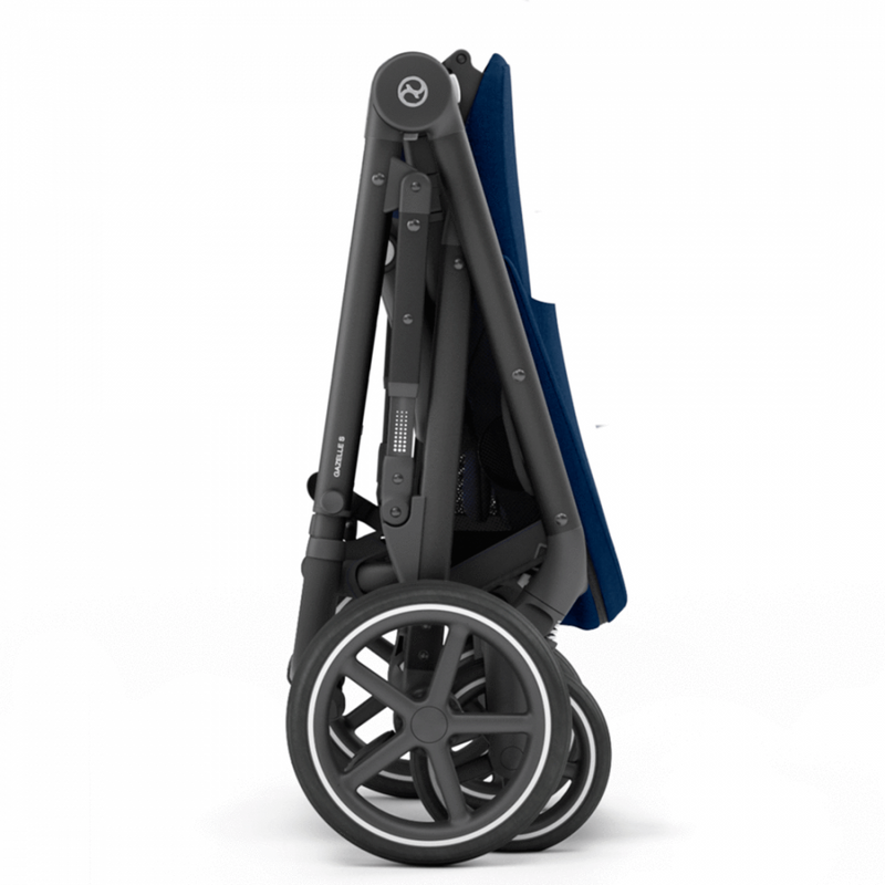 Cybex Gazelle S stroller – Deep Black (Black Frame )