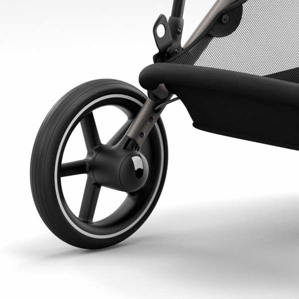 Cybex Gazelle S stroller – Deep Black (Taupe Frame )