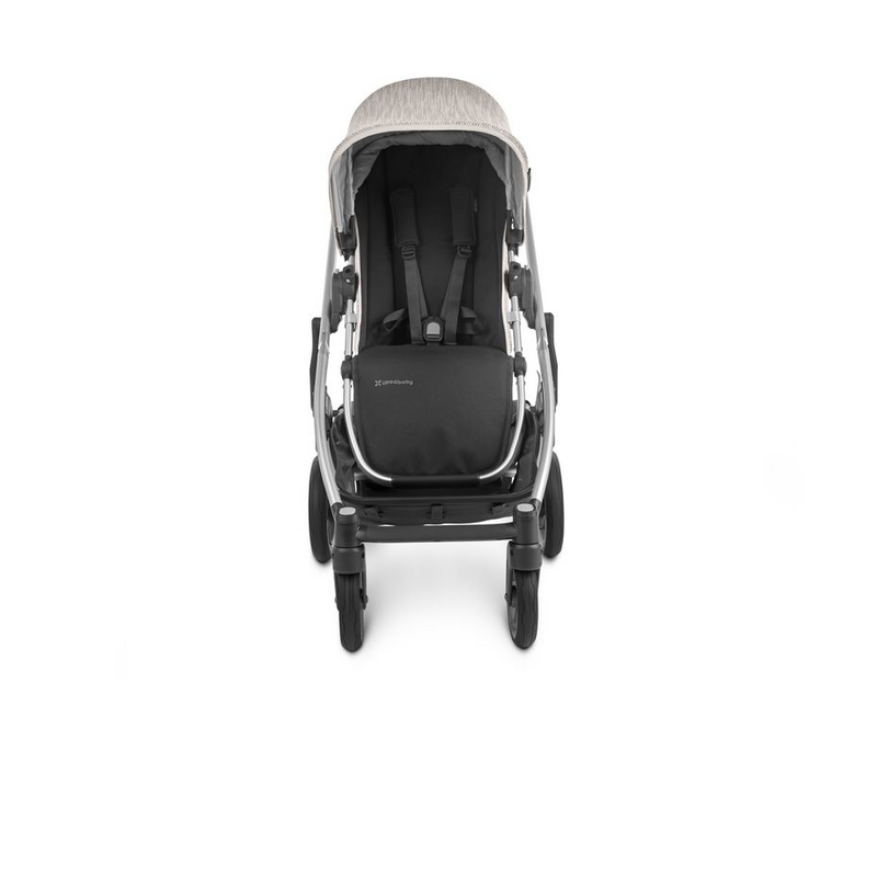 UppaBaby Cruz Sierra Pushchair - Dune Knit/Black Leather - Front View