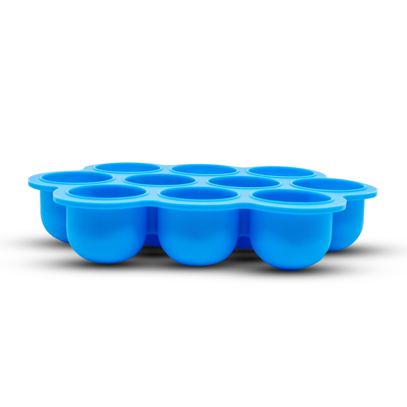 Callowesse Silicone Food Storage- Blue - Side View