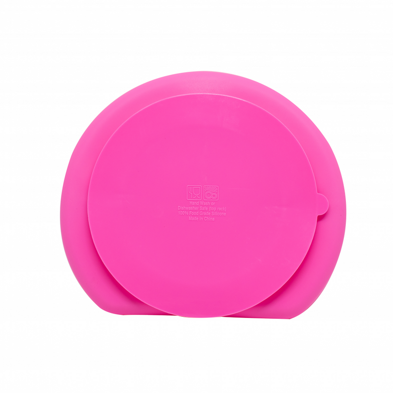 Callowesse Silicone Suction Plate – Pink