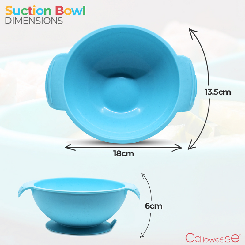 Callowesse Silicon Bowls - Dimensions