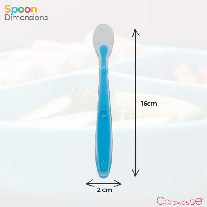 Callowesse Silicone Spoons- Dimensions