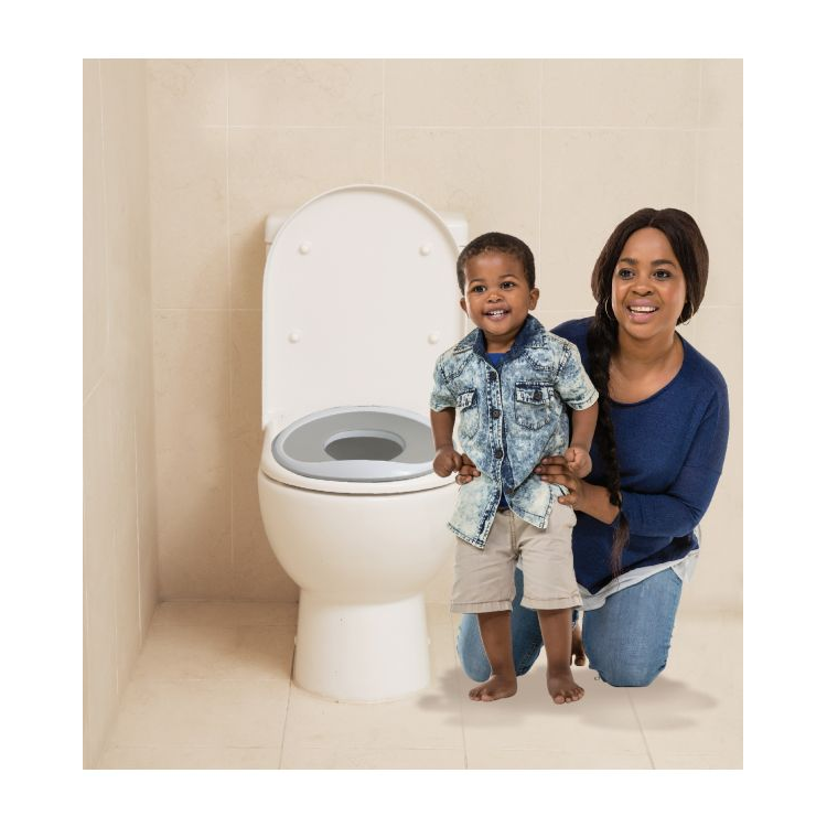 Dreambaby EZY Toilet Trainer Seat – Grey
