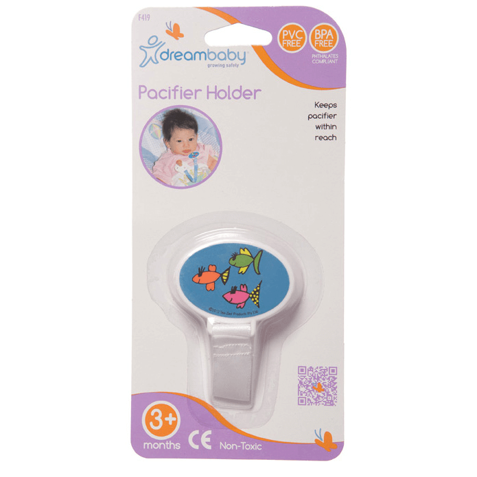 Dreambaby Soother Clip – Fish