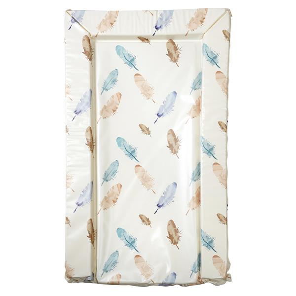 East Coast Changing Mat – Feathers (Blue)