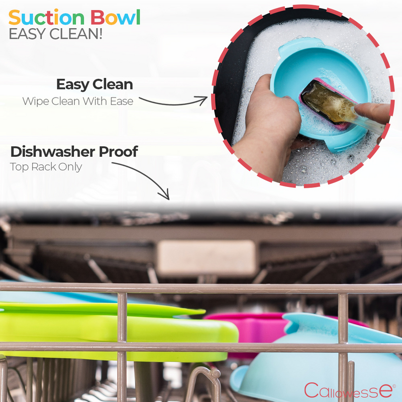 Callowesse Silicon Bowls - Easy Clean
