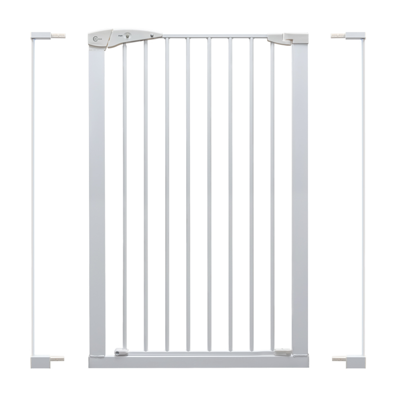 Callowesse Extra Tall Pet Gate – 75cm – 96cm wide and 110cm tall – White