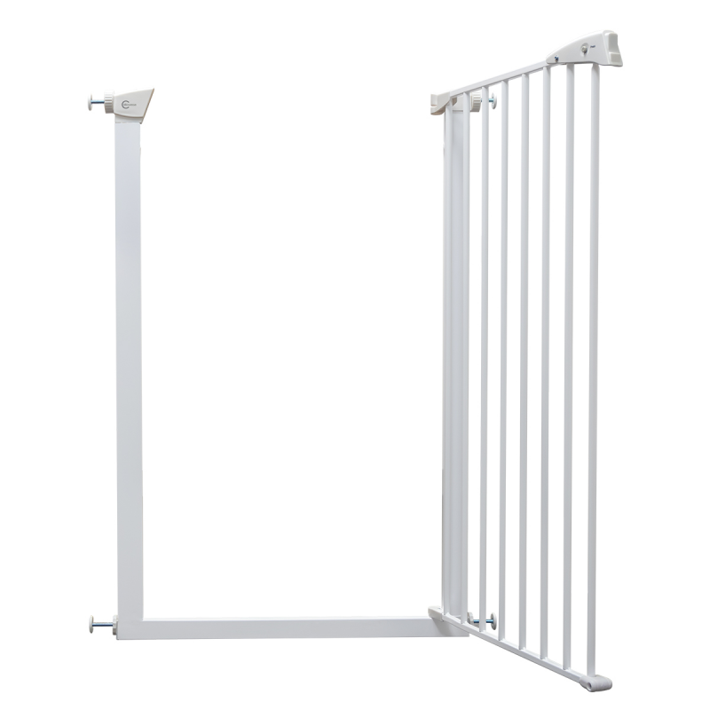 Callowesse Extra Tall Pet Gate – 75cm – 82cm Wide and 110cm Tall – White