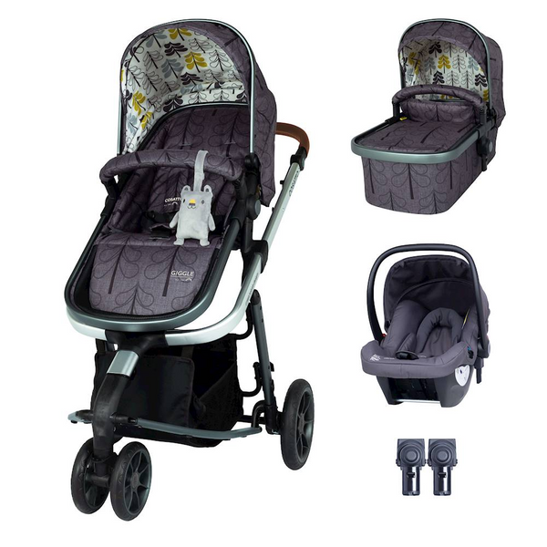 Cosatto Giggle 3 Travel System & Hold Group 0+ Car Seat Bundle – Fika Forest