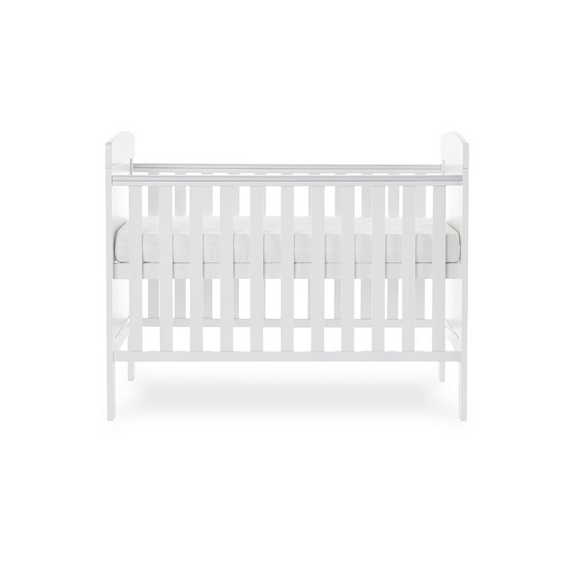 Grace Mini Cot Bed- White- Heighest Level