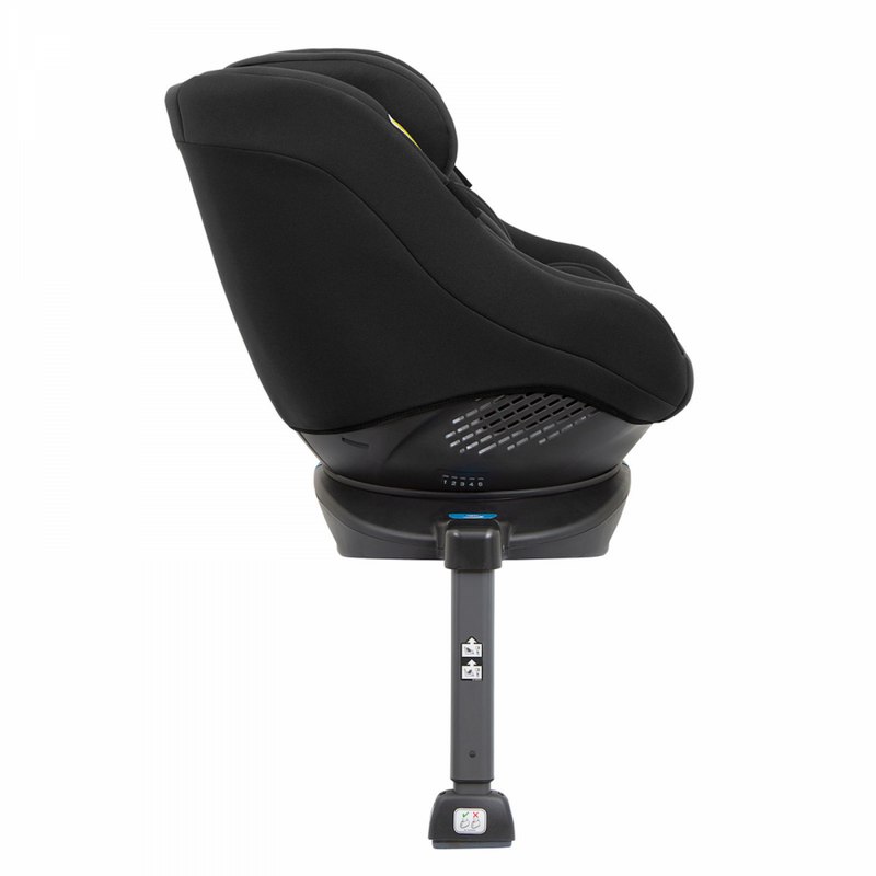 Graco Turn2Me ISOFIX Group 0+1 Spin Car Seat - Black - Side Profile