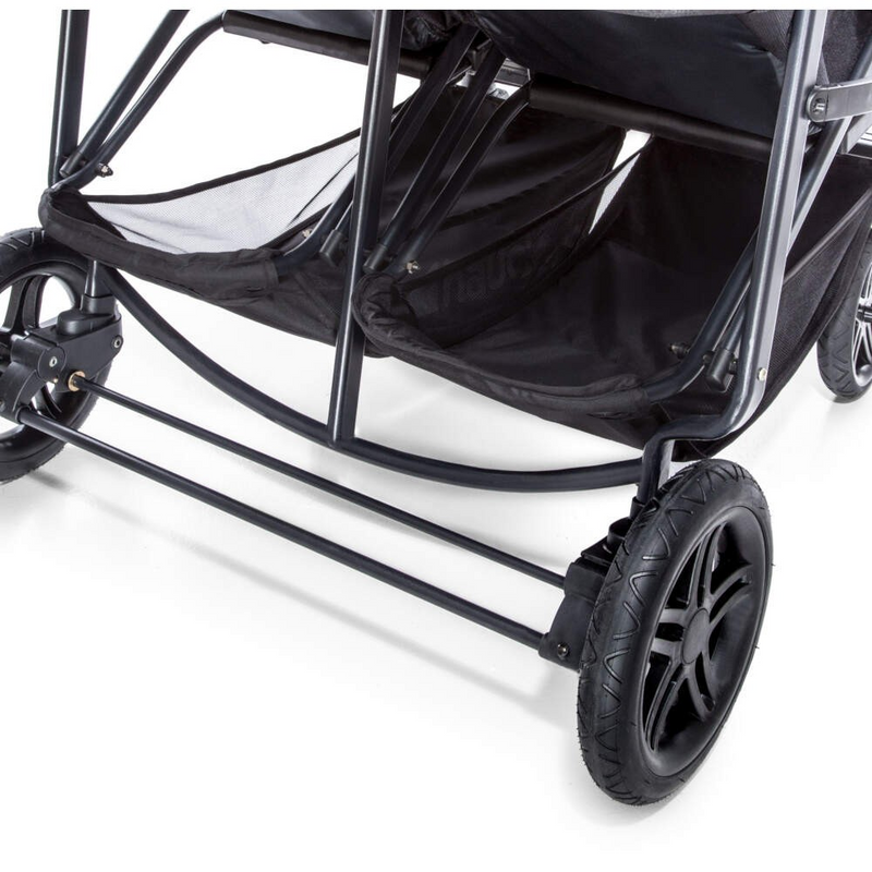 Hauck Rapid 3R Duo Double Pushchair – Silver/Charcoal