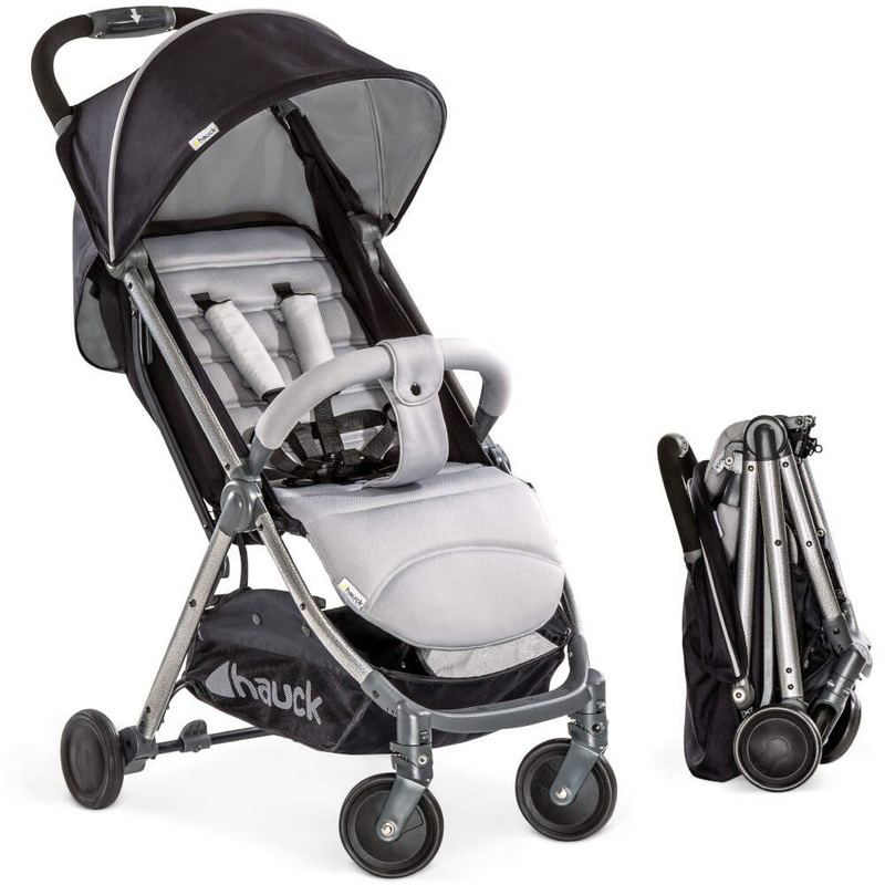 Hauck Swift Plus Pushchair - Silver/Charcoal