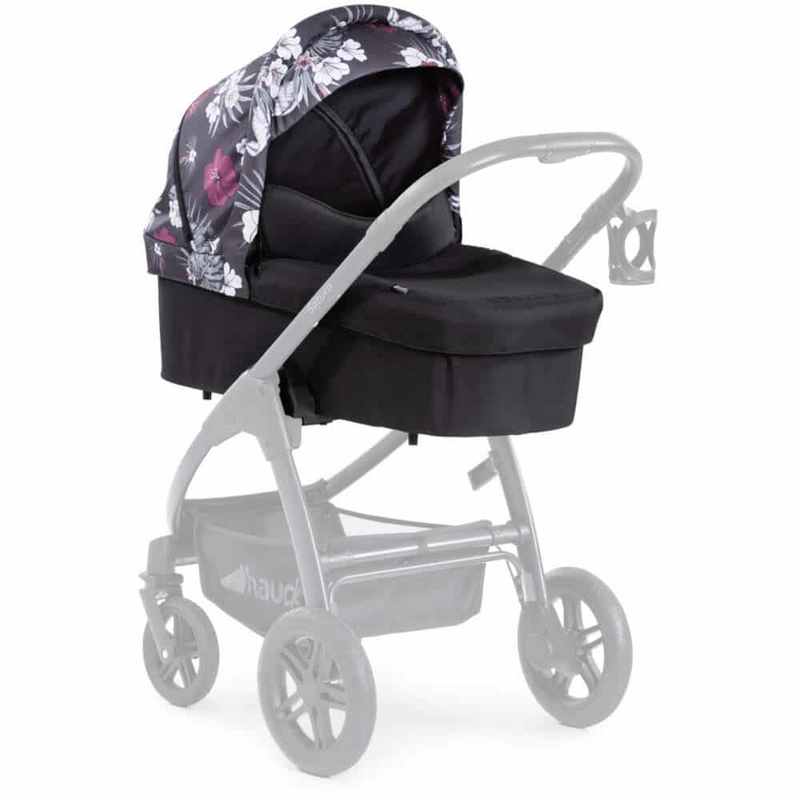 Hauck iPro Saturn Mars-Carry cot - Wild Bloom - Angled View