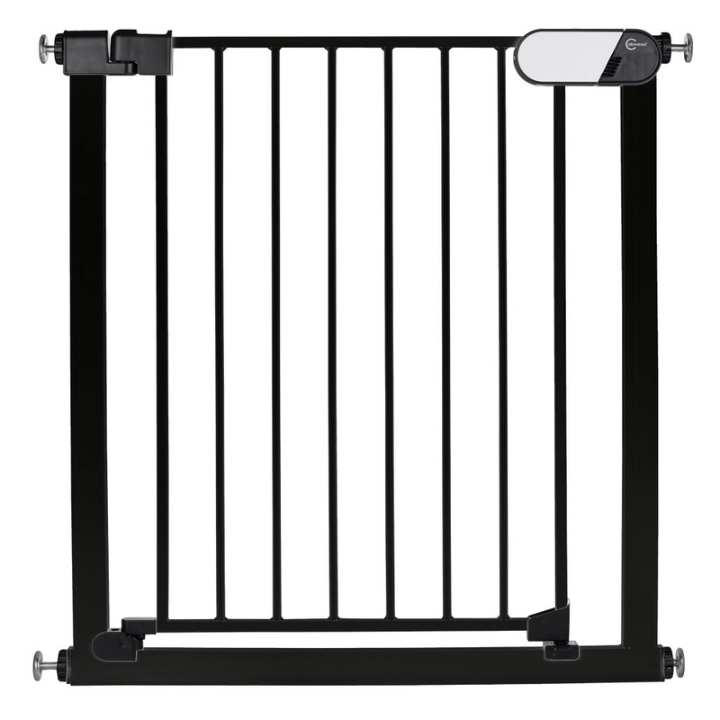 Callowesse Kemble Pressure Fit Safety Gate – 82cm – 89cm – Black (7cm Extension Included)