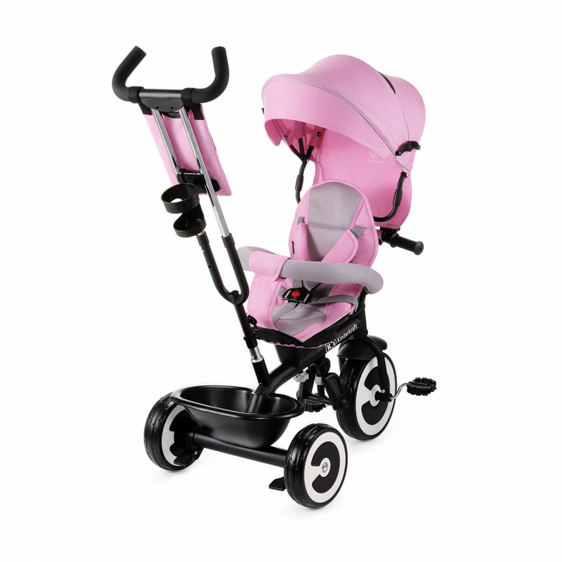 Kinderkraft Ashton Tricycle- Pink- Back Facing
