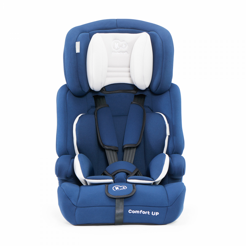 Kinderkraft Comfort Up Car Seat- Navy- Front View