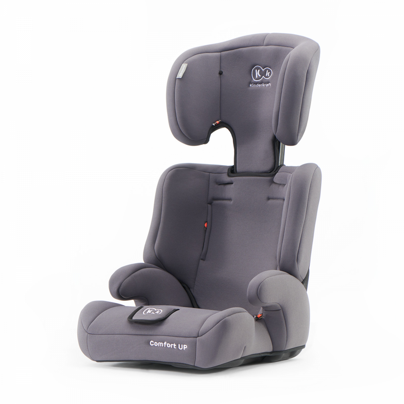 Kinderkraft Comfort up Car Seat- Green- Toddler seat head rest adjusted