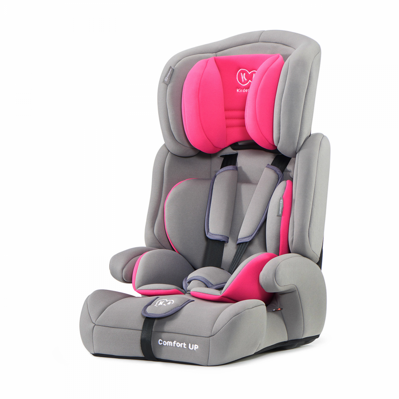 Kinderkraft Comfort up Car Seat- Pink- Reversable inner